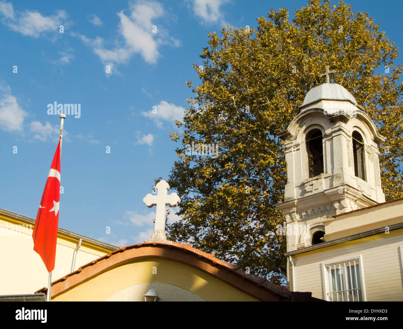 La Turquie, Istanbul, Kadiköy, griechisch-orthodoxe Kirche Aya Efimia Banque D'Images