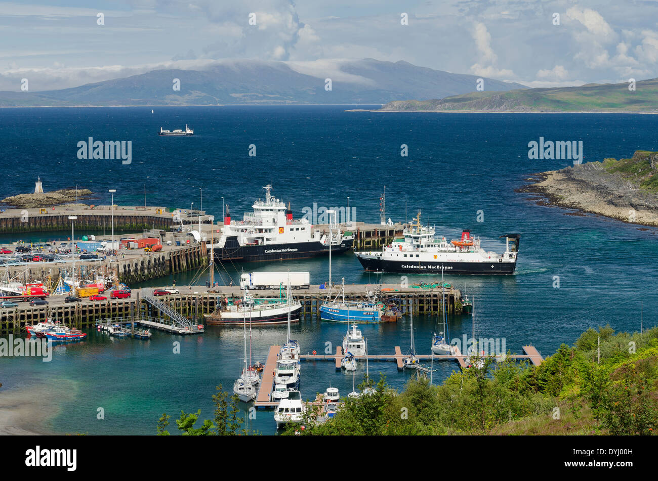 Mallaig lochaber Harbour Banque D'Images