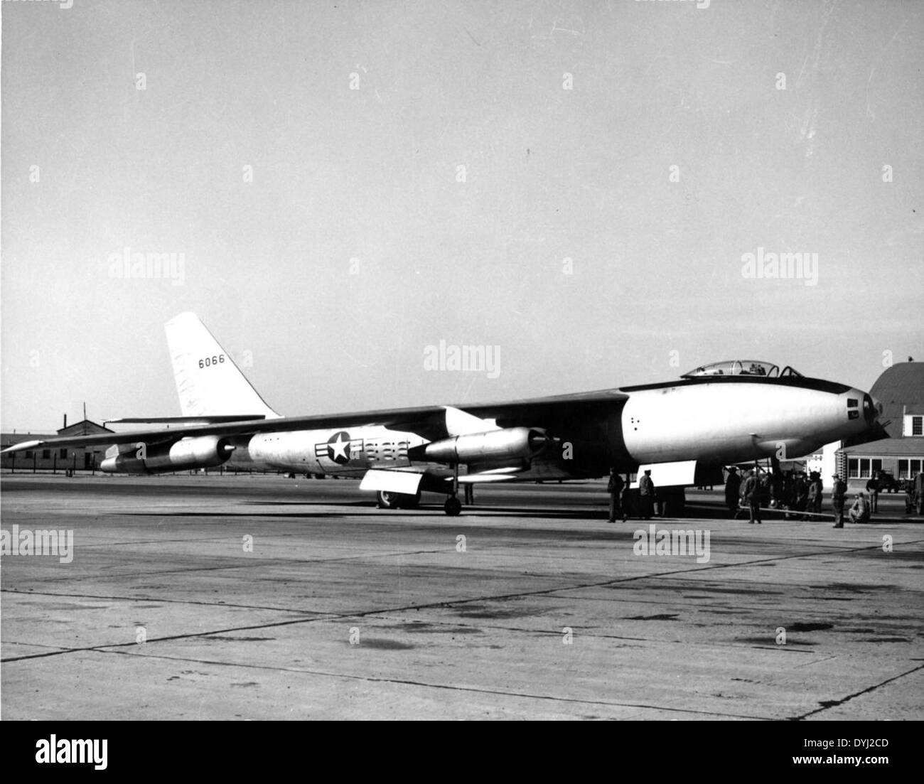 Boeing XB-47, 46-066, Sandia Banque D'Images