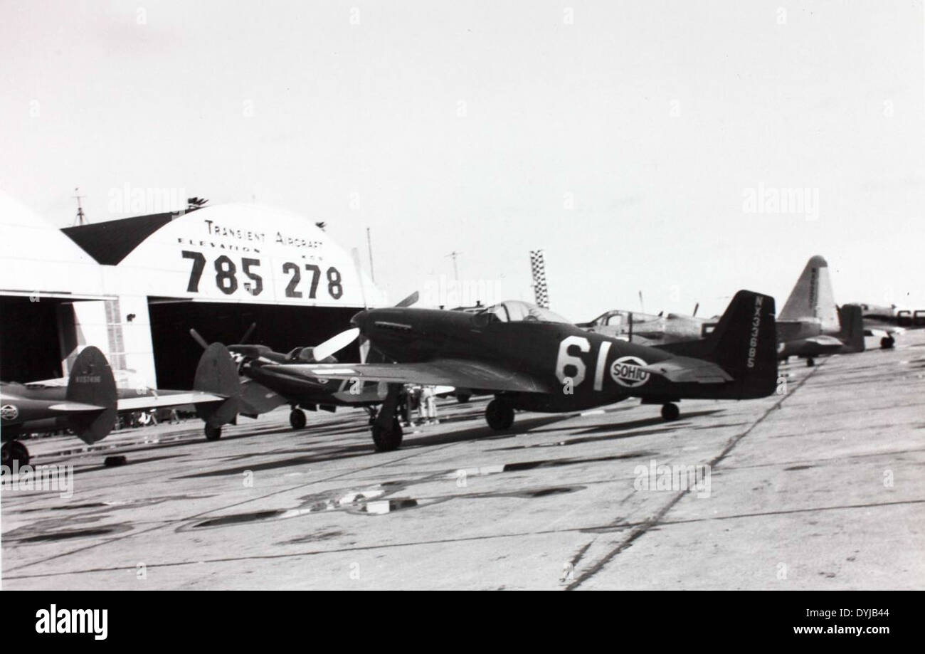 P-51D-30, n° 61, NX-33685 Banque D'Images