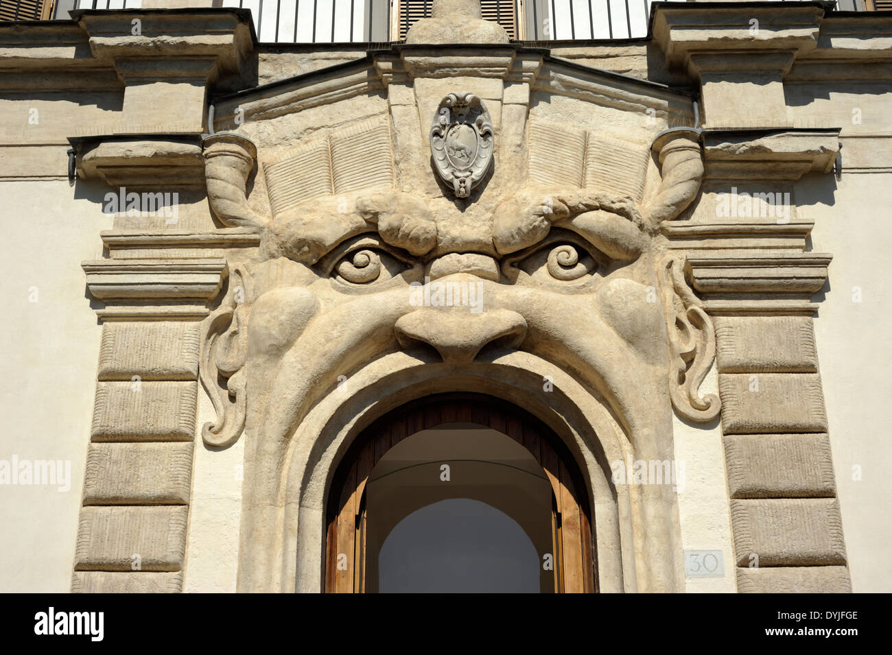 Italie, Rome, Palazzo Zuccari Banque D'Images