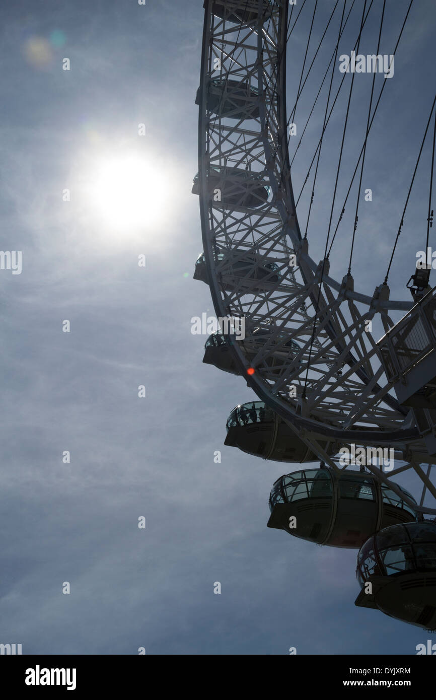 Le London Eye Banque D'Images