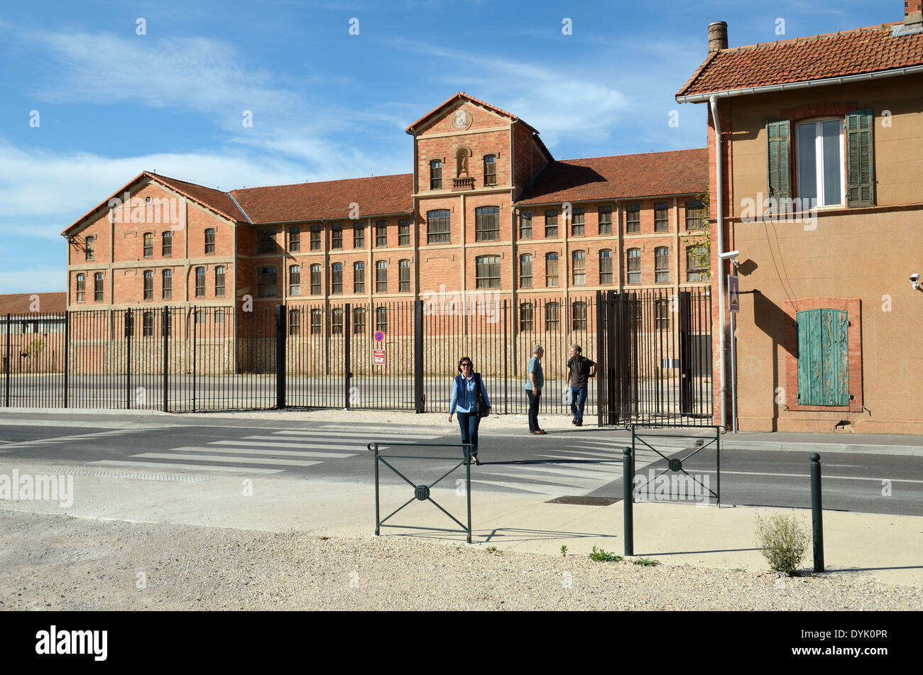 Les Milles ou Camp des MILLES Internment Camp ou camp de concentration, Aix-en-Provence France Banque D'Images