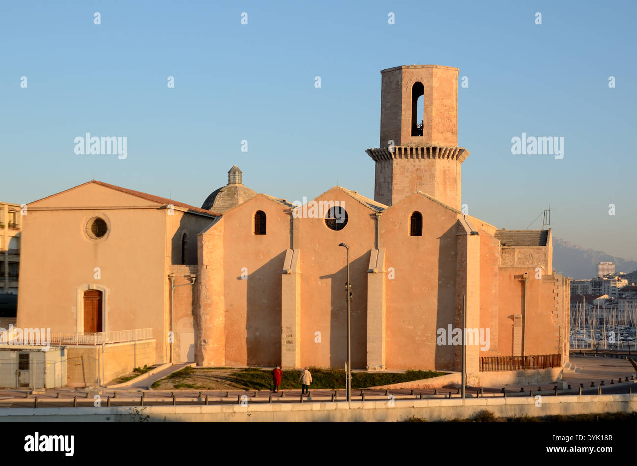 Église Saint Laurent du Fort Saint Jean Marseille Provence France Banque D'Images