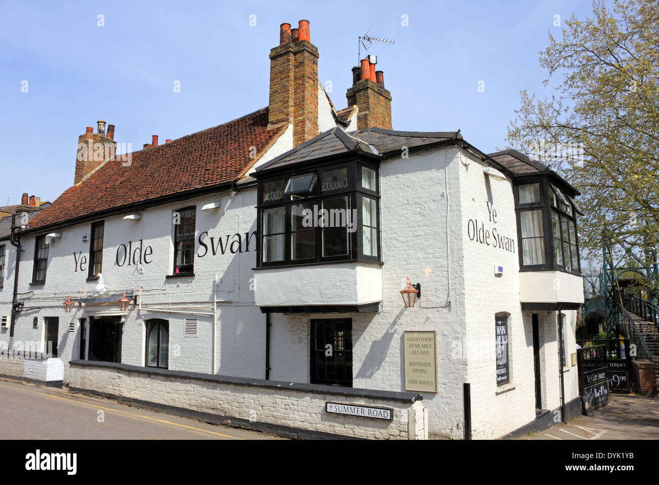 Thames Ditton, Surrey, Angleterre, Royaume-Uni. Banque D'Images