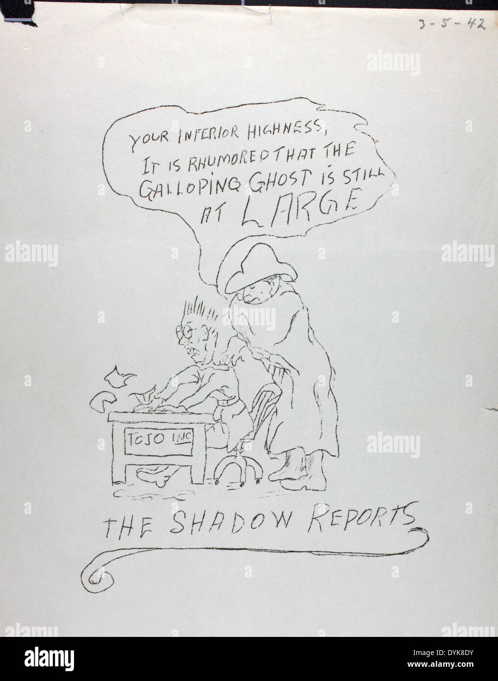 Photographie intitulée 'USS Enterprise 00013' représentant l'USS Enterprise (CV-6), un porte-avions actif pendant la IIe Guerre mondiale L'image montre le profil du navire pendant les opérations navales. Banque D'Images