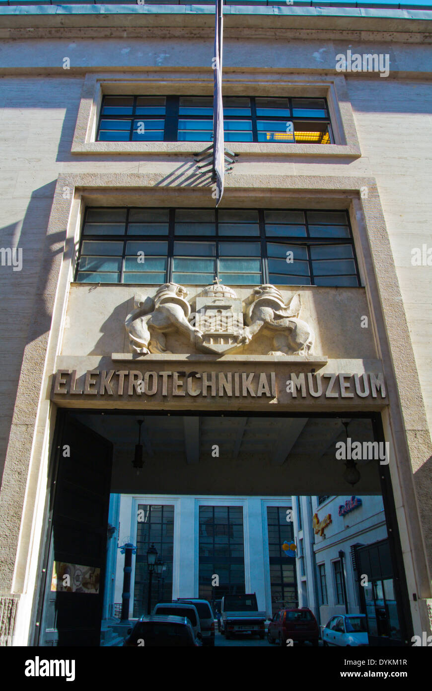 Elektrotechnikai Múzeum, Musée du génie électrique, Erzsébetváros, Budapest, Hongrie, Europe Banque D'Images