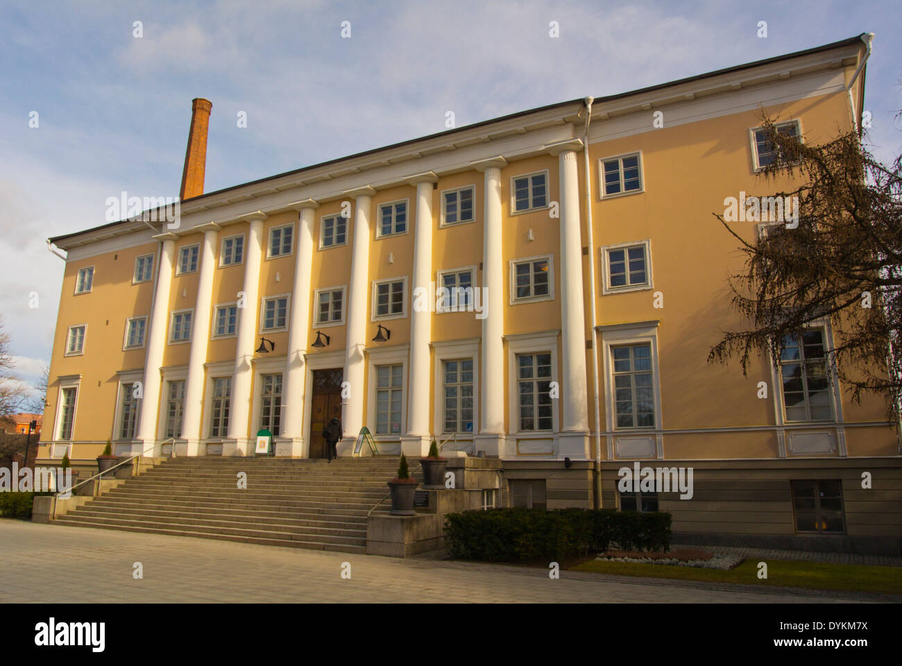 Vanha kirjastotalo, l'ancienne bibliothèque bâtiment (1925), Keskustori, place centrale, Tampere, Finlande, Europe centrale Banque D'Images