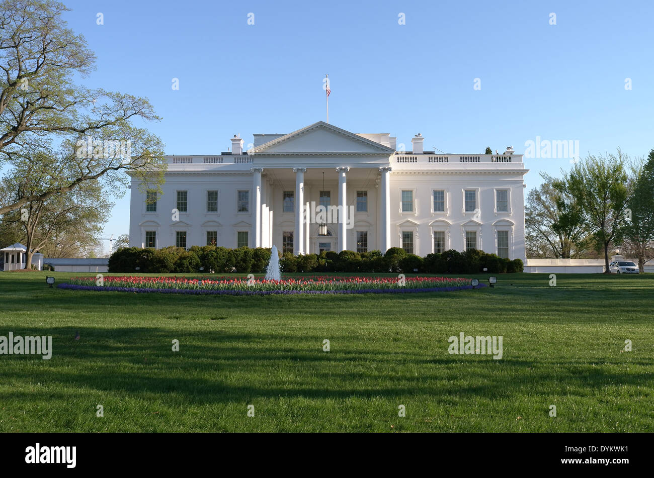 La Maison Blanche, à Washington. D.C. Banque D'Images