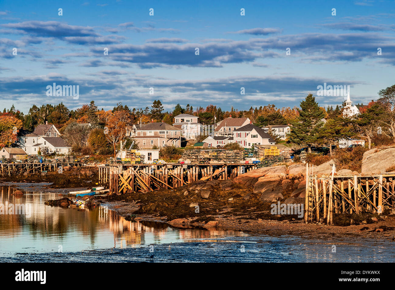 Corea Harbor, Maine, USA Photo Stock Alamy