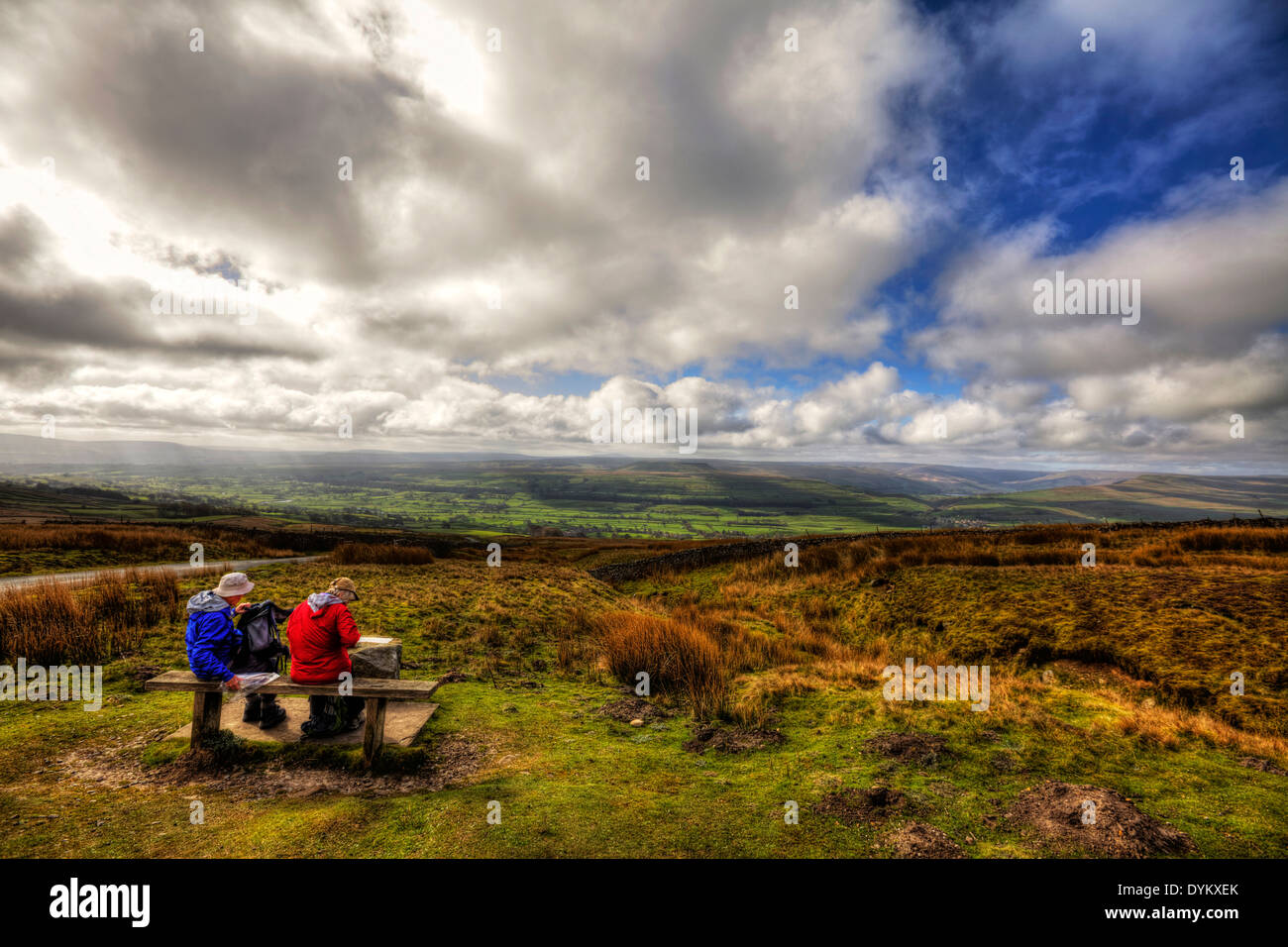 Yorkshire Dales National Park, Royaume-Uni Angleterre GO Banque D'Images