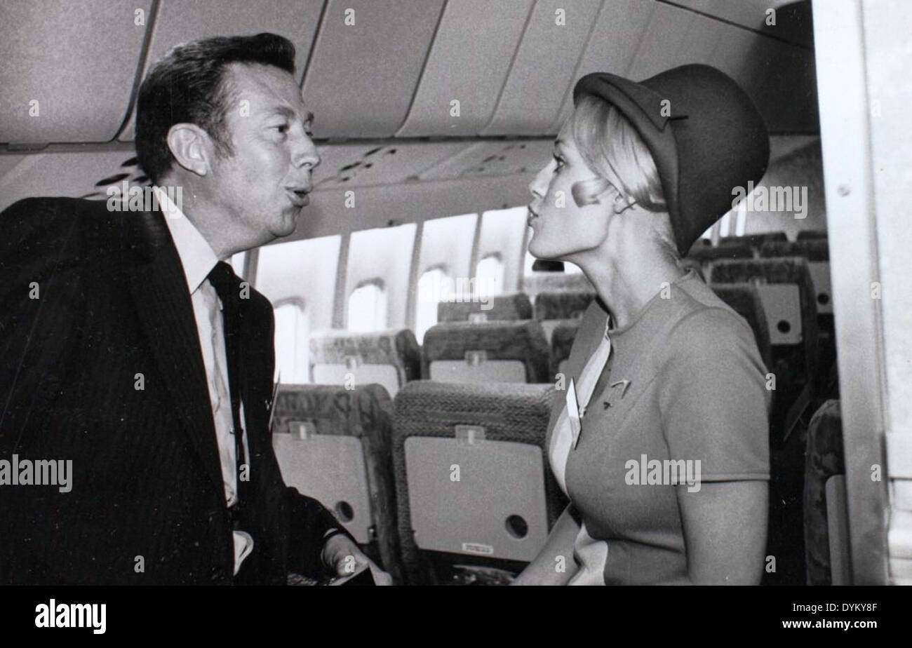 L'image de PSA Airlines montre l'avion nommé 'Debbie', soulignant son rôle dans l'aviation commerciale. PSA Airlines, une compagnie aérienne régionale, était connue pour sa contribution à la croissance du transport aérien aux États-Unis au cours du XXe siècle. Banque D'Images