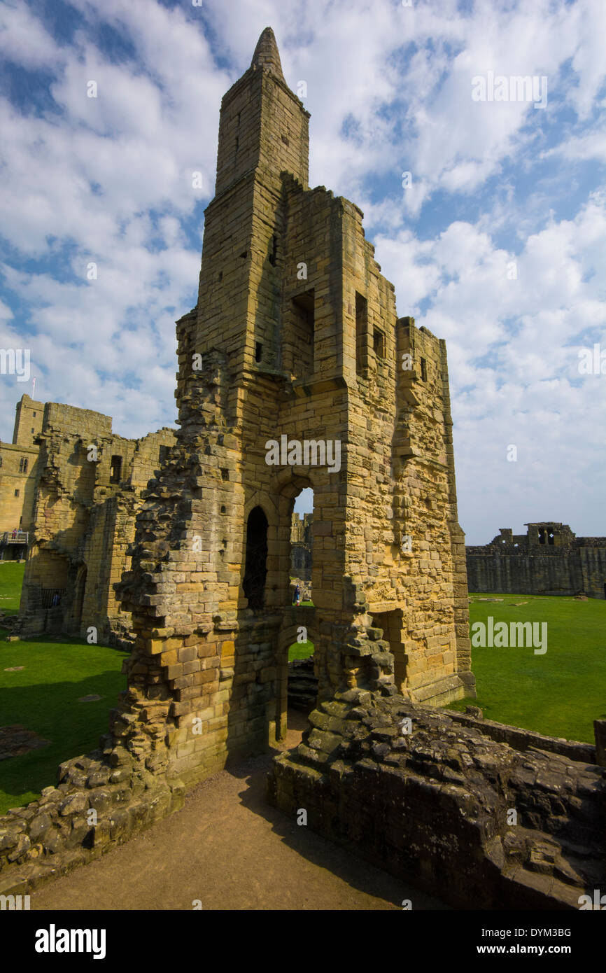 Château de Warkworth Banque D'Images