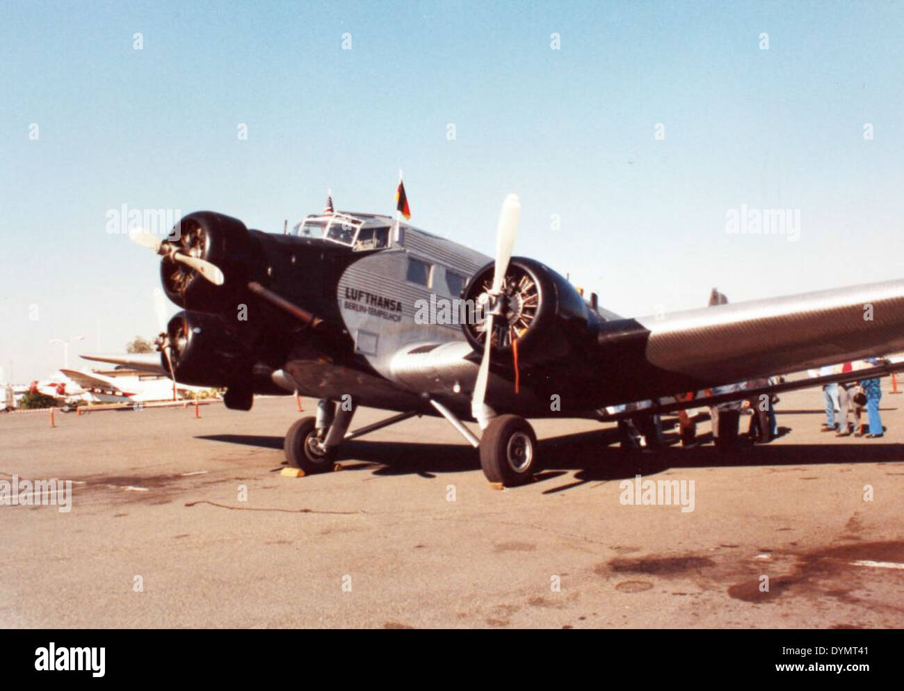 Junkers Ju-52/3m Banque D'Images