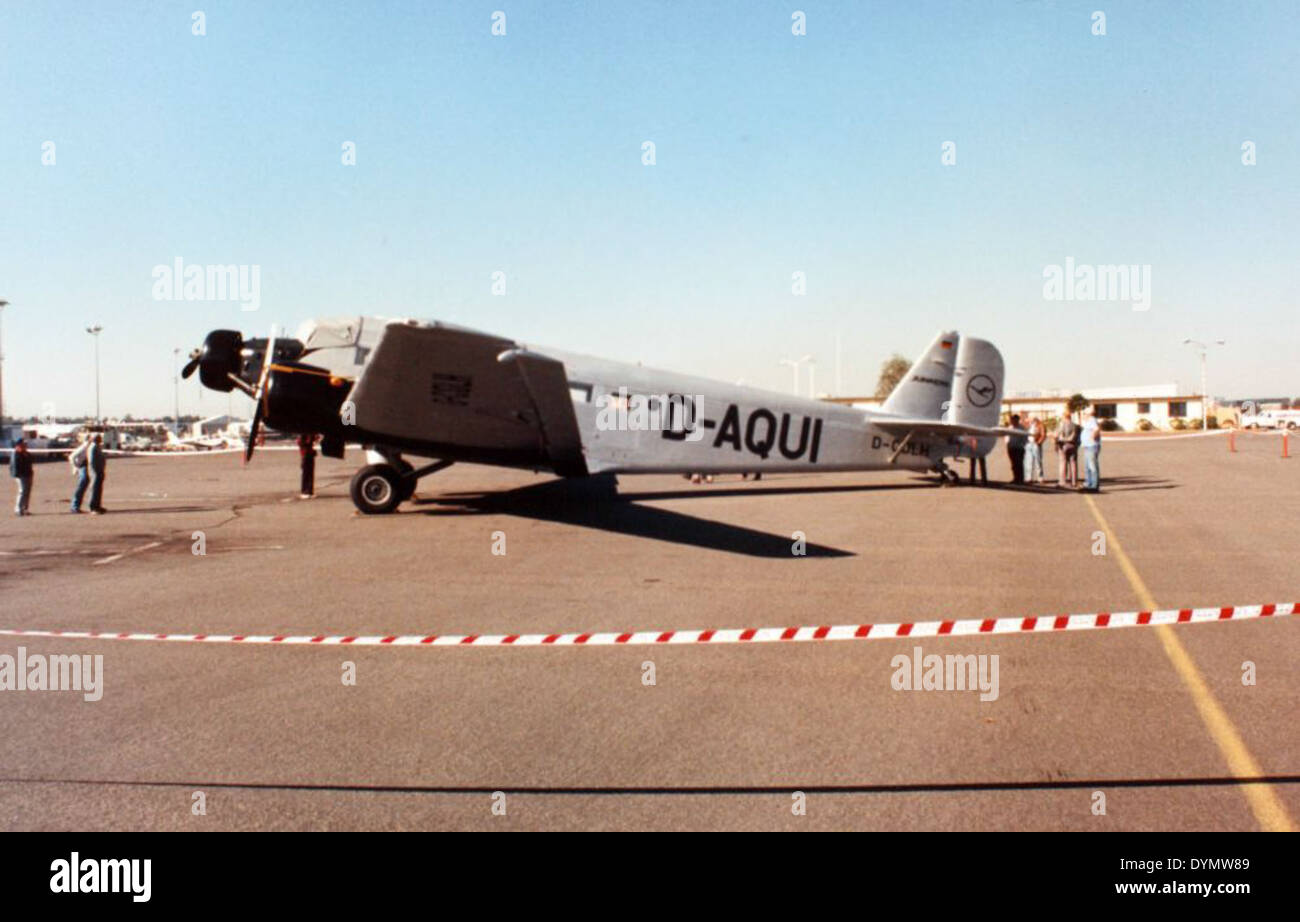 Junkers Ju-52/3m D-AQUI, D-COLN Banque D'Images