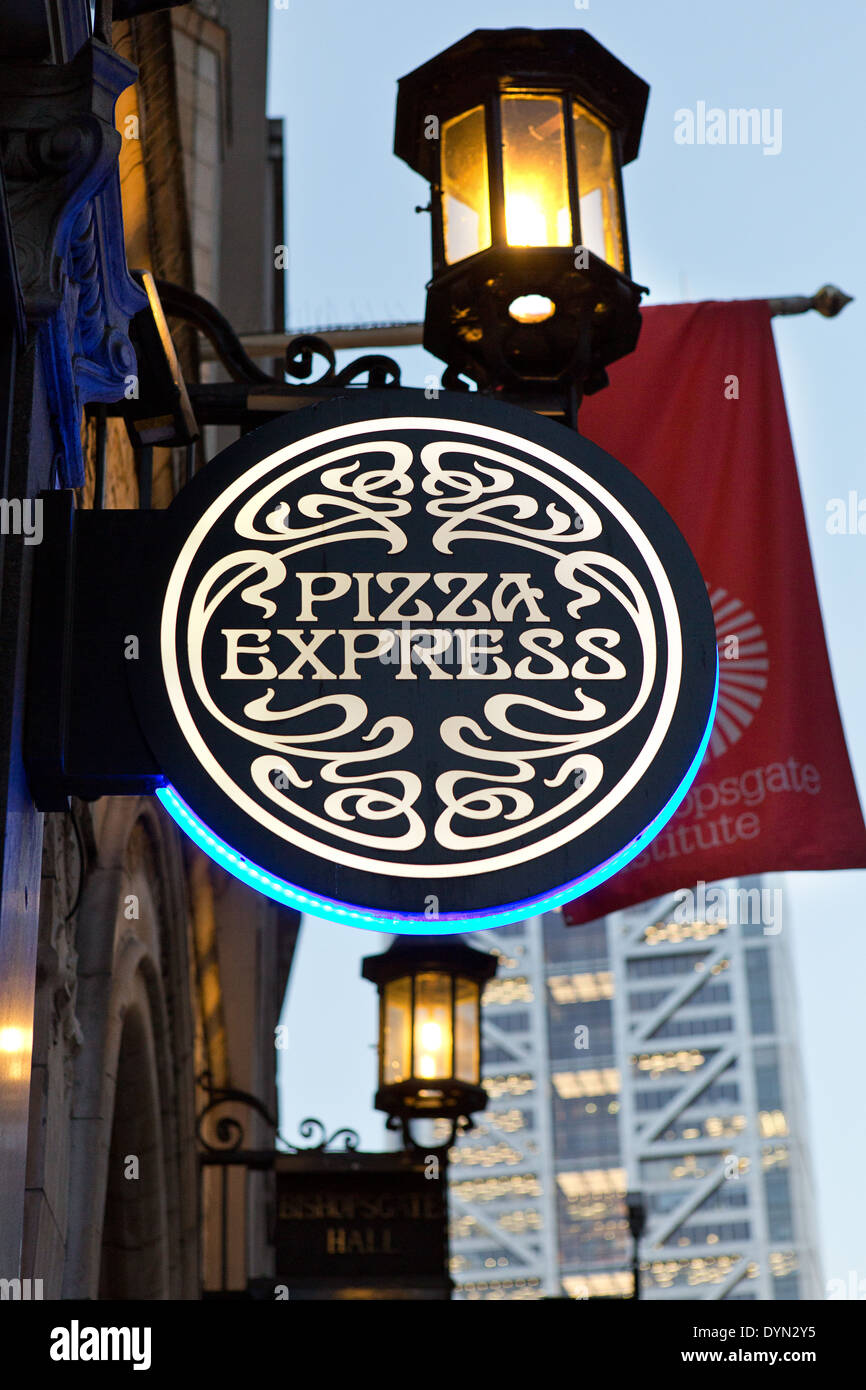 Pizza Express restaurant Banque D'Images