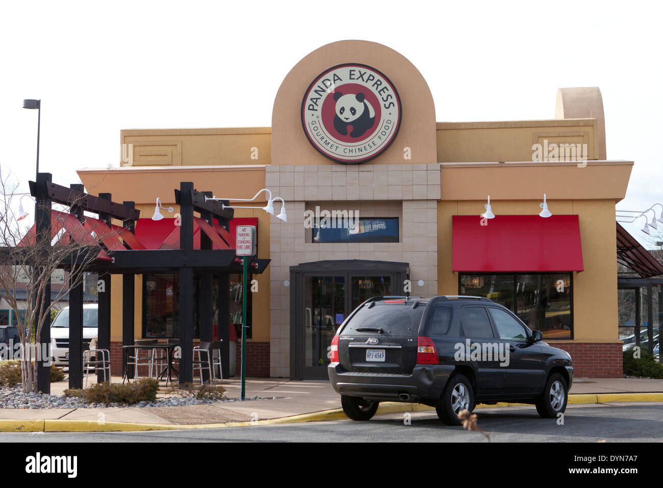 Panda Express storefront - USA Banque D'Images