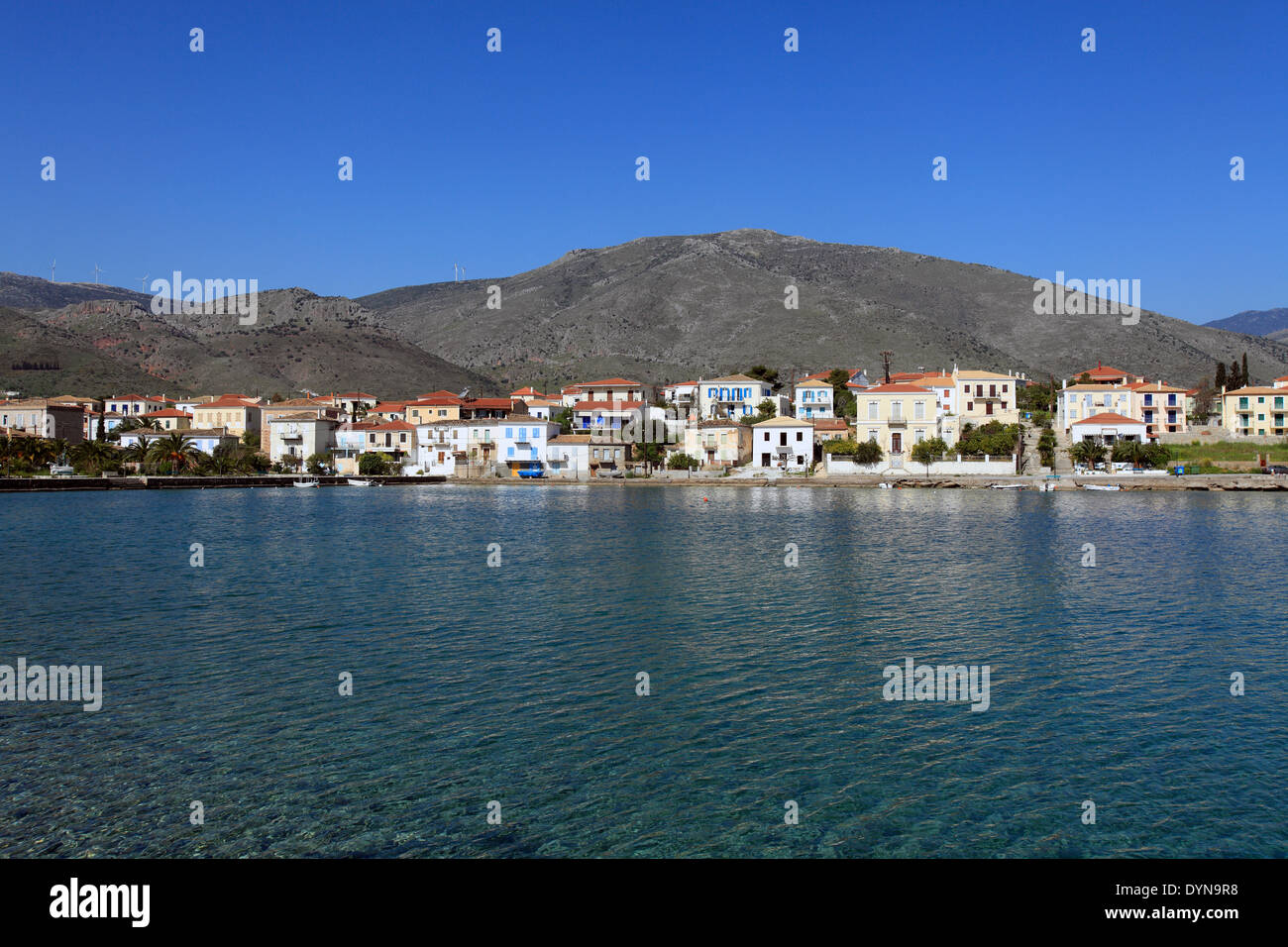 Fokida Grèce golfe de Corinthe galaxidi Banque D'Images