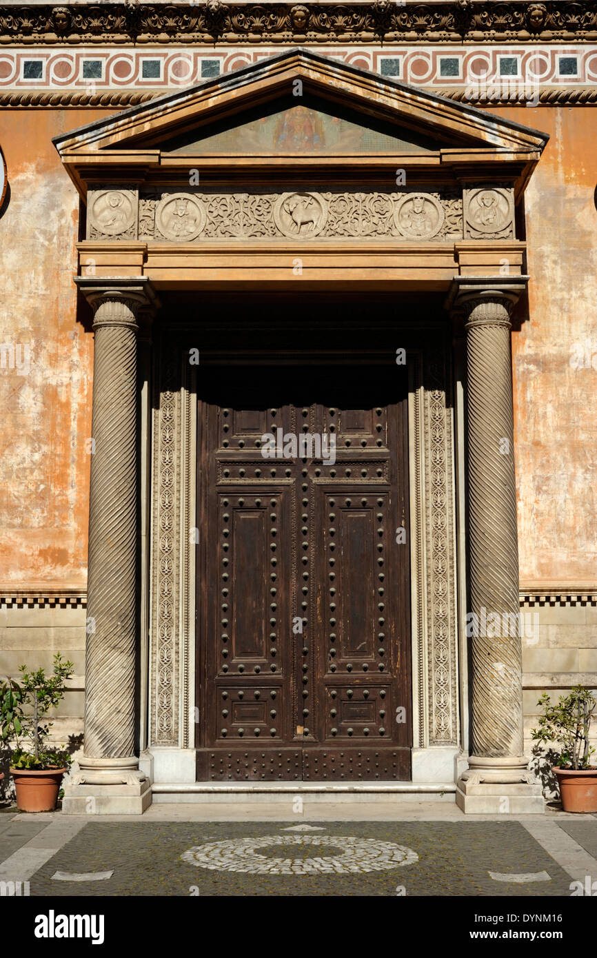 Italie, Rome, église de Santa Pudenziana Banque D'Images