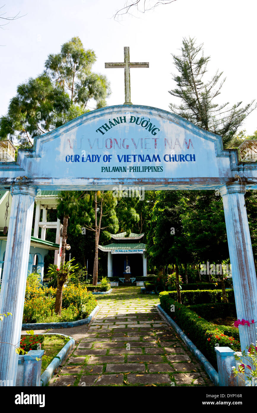 vietnamese-refugee-palawan-camp-banque-de-photographies-et-d-images