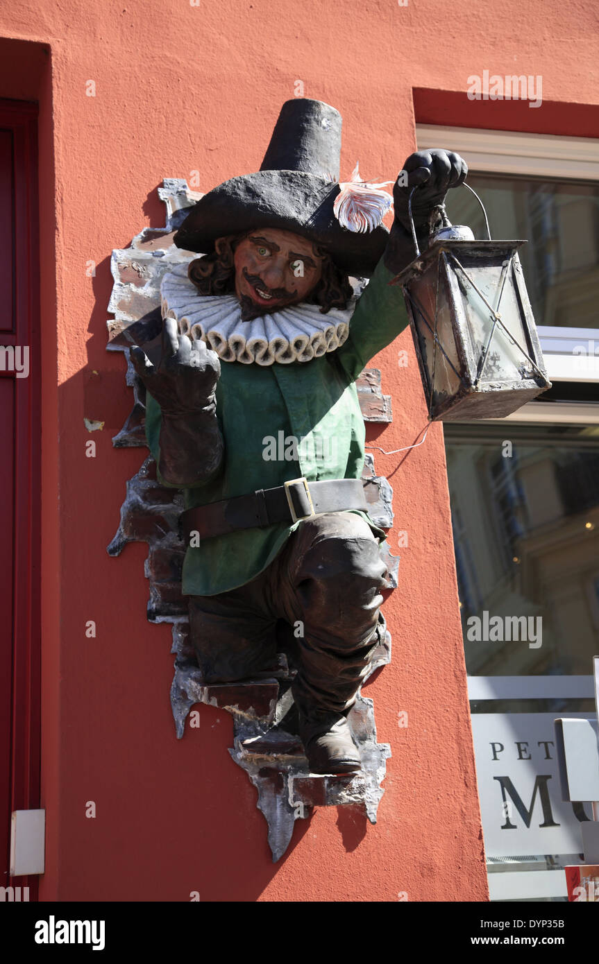 Schwerin, Petermaennchen-Figur, Mecklembourg Poméranie occidentale, l'Allemagne, de l'Europe Banque D'Images