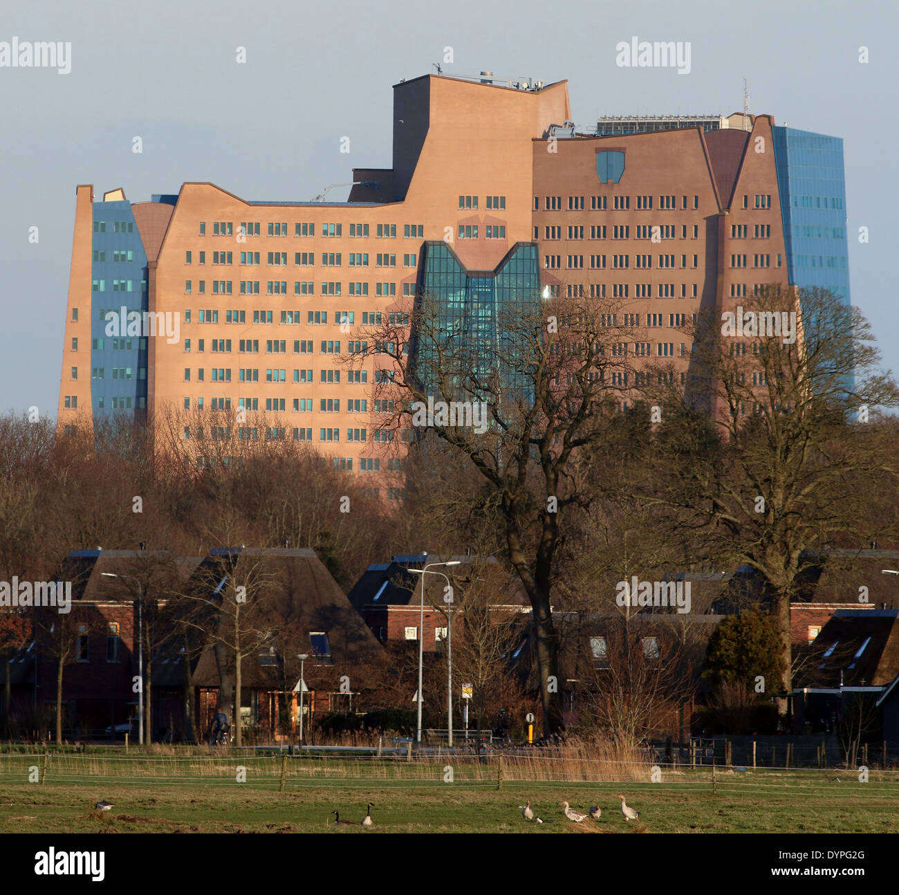 Siège de N.V. Nederlandse Gasunie company à Groningen, Pays-Bas Banque D'Images
