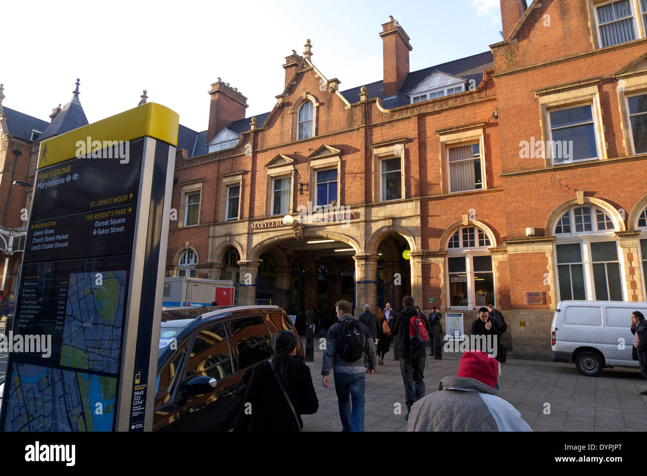 Royaume-uni Londres Marylebone Station Banque D'Images