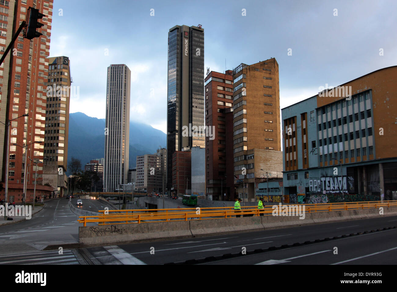 Le centre-ville de Bogota, Colombie Banque D'Images