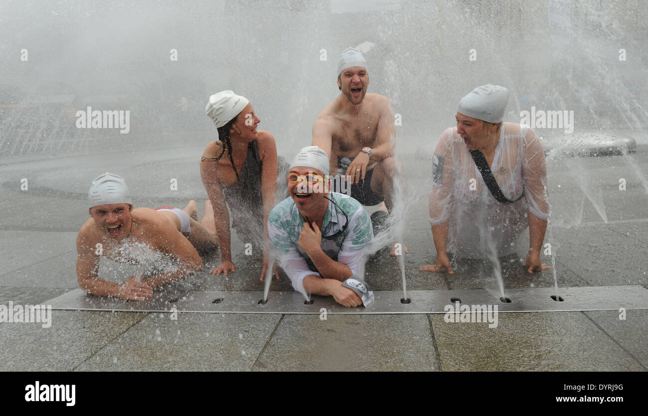 Pour protester contre l'augmentation des salaires des acteurs à Munich, 2011 Banque D'Images