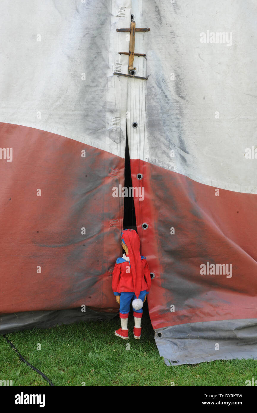 Le théâtre de marionnettes Maatz à Munich, 2012 Banque D'Images