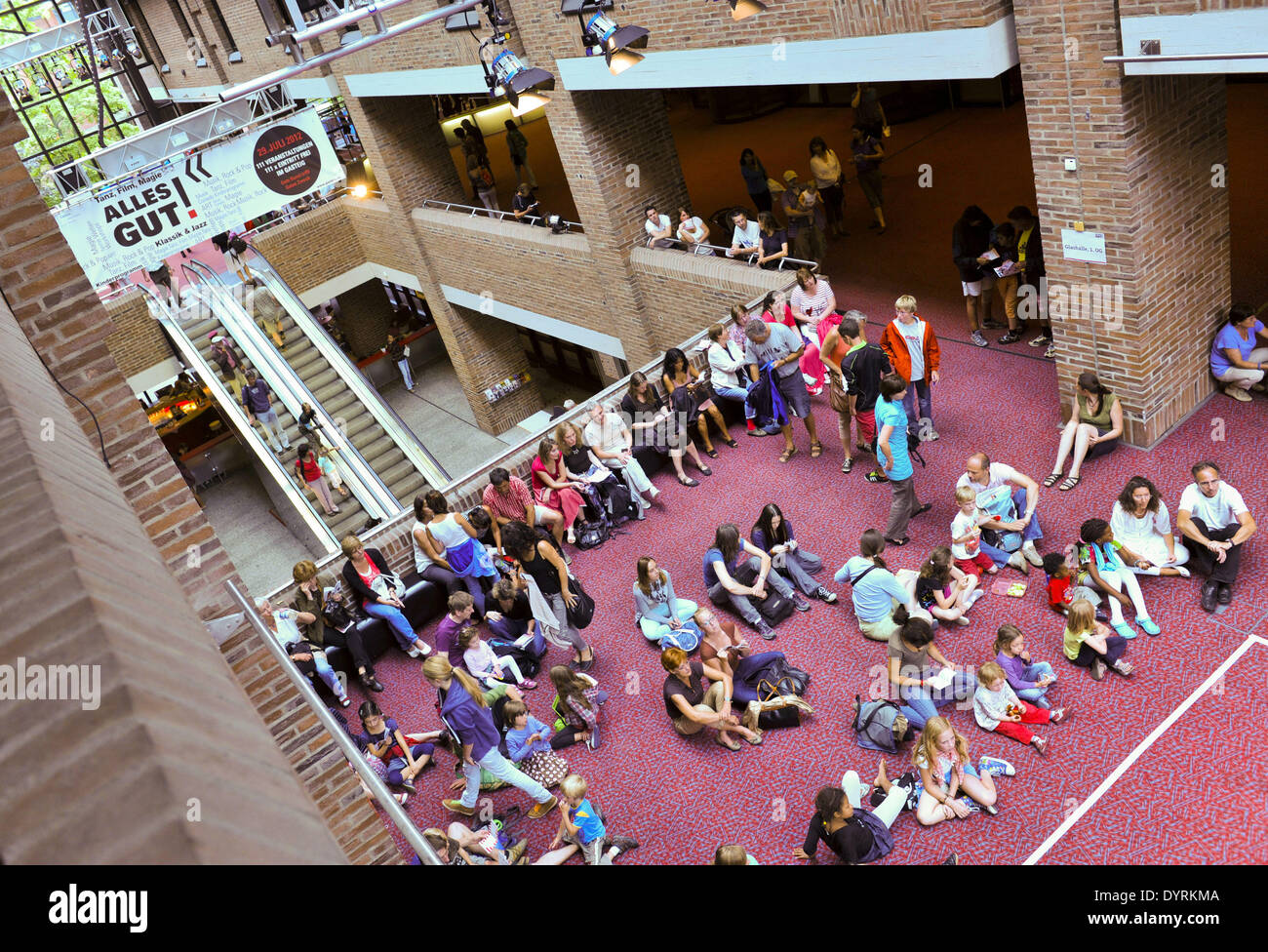 Le Alles gut ! Festival à Gasteig à Munich, 2012 Banque D'Images