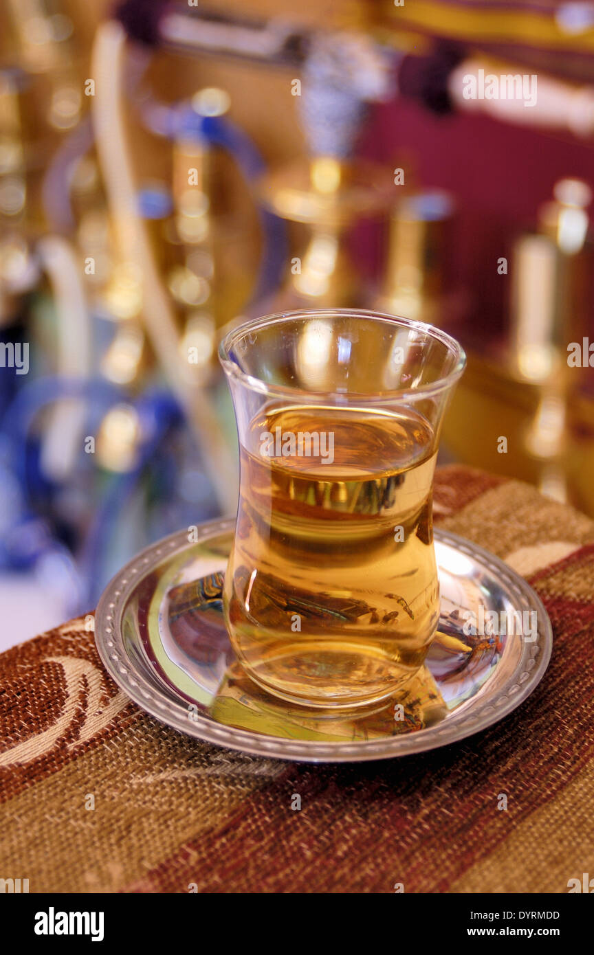 Ensemble de thé turc Banque D'Images