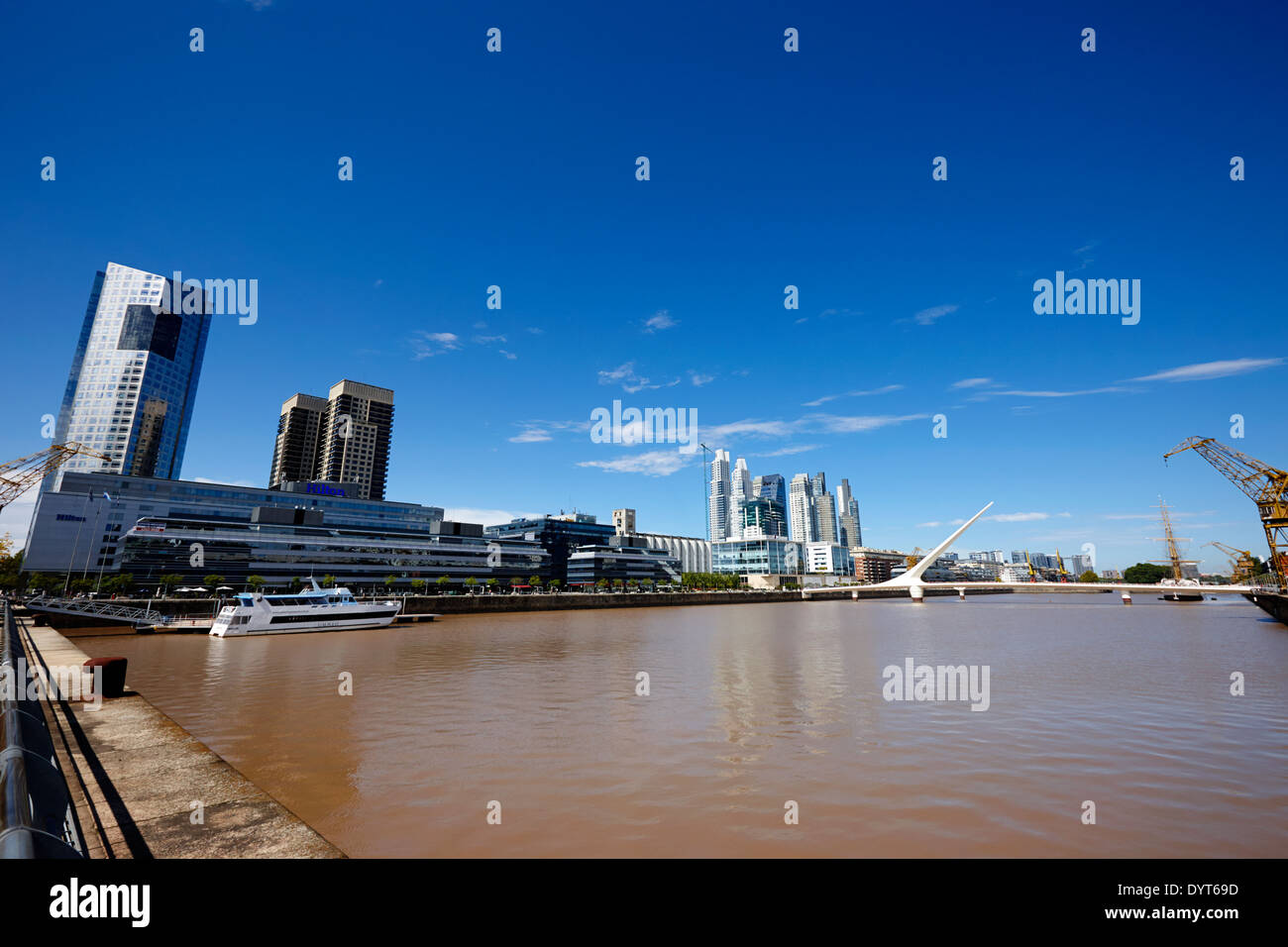 Puerto Madero de Buenos Aires Argentine Banque D'Images