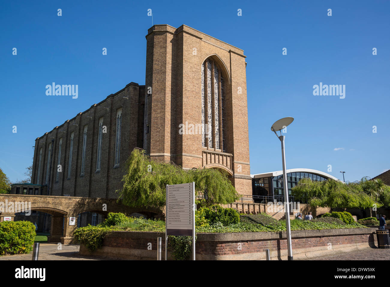 St Mary's University, l'Université principale Chapelle, Twickenham, London, UK Banque D'Images