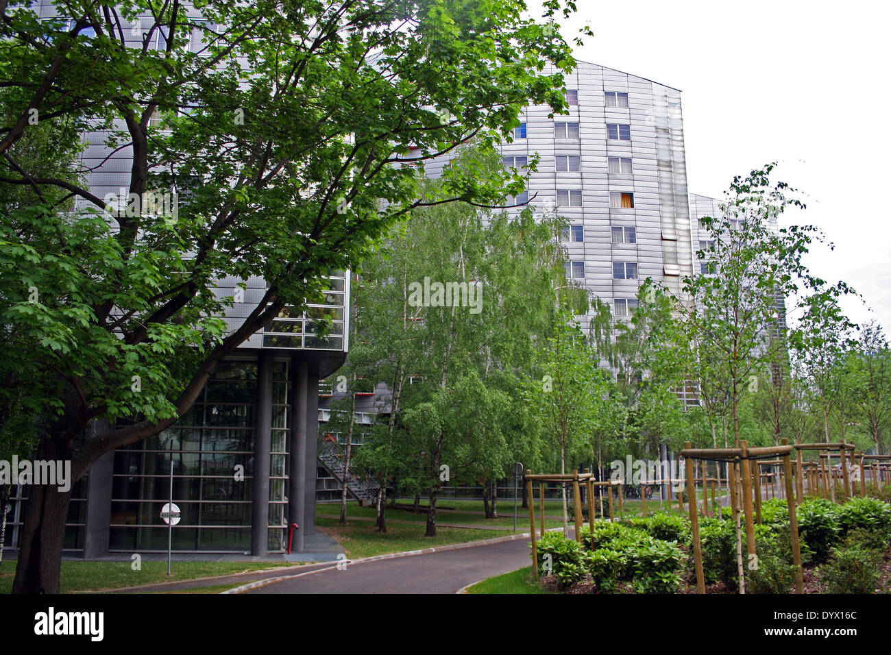 Paris, Sorbonne University Halls of Residence. Banque D'Images