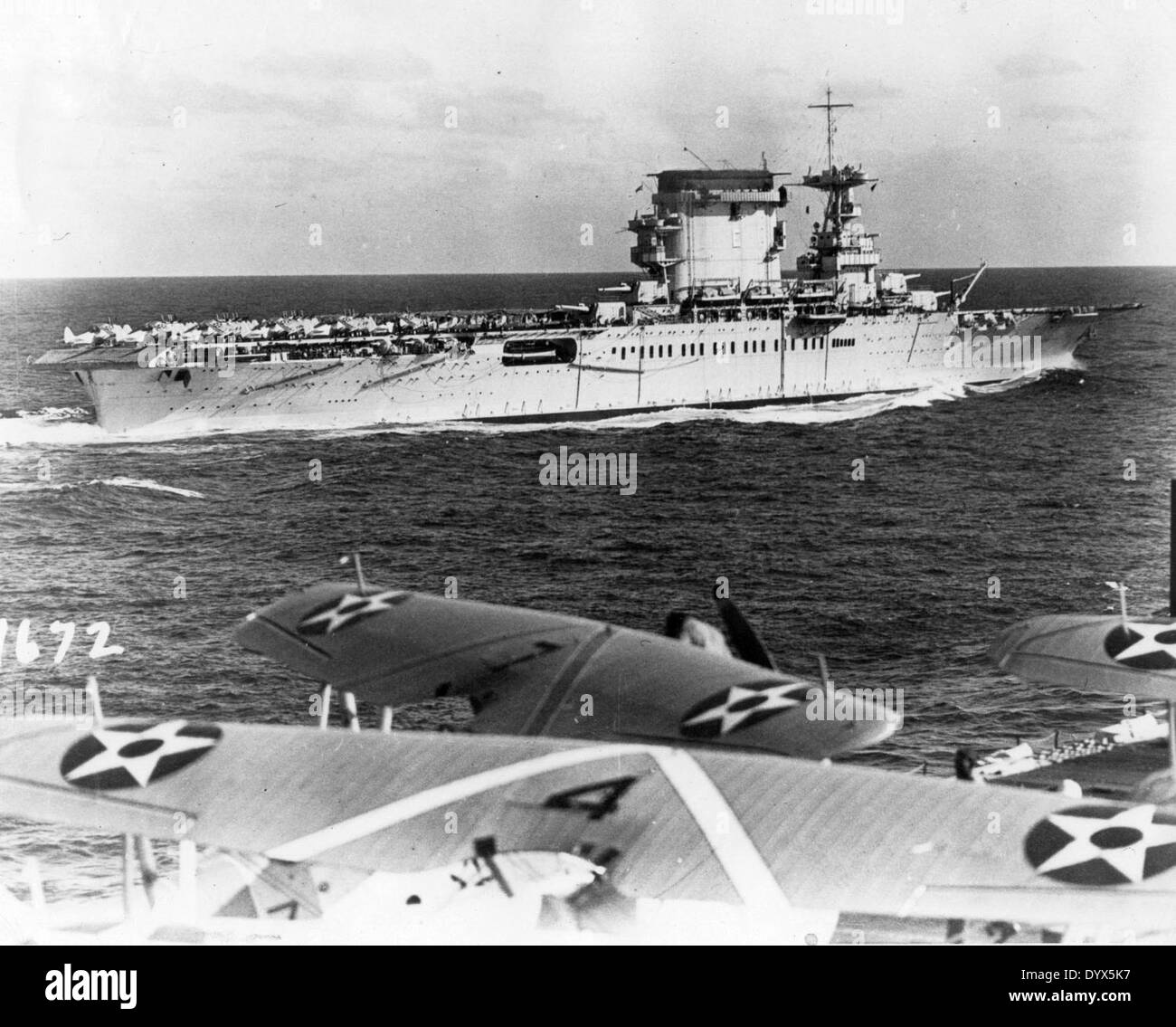 CV-2 USS Lexington, 778, Banque D'Images