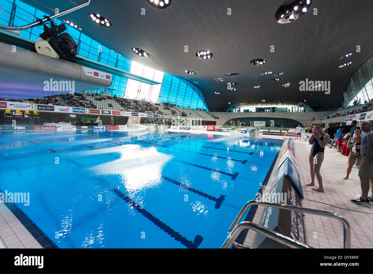 Londres, Royaume-Uni. Apr 26, 2014. 26 avril 2014. FINA/NVC Diving World Series 2014 Centre Aquatique de Londres, Royaume-Uni. Crédit : Simon Balson/Alamy Live News Banque D'Images