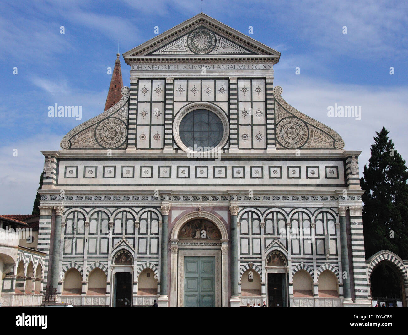 Florence. S. Maria Novella Banque D'Images