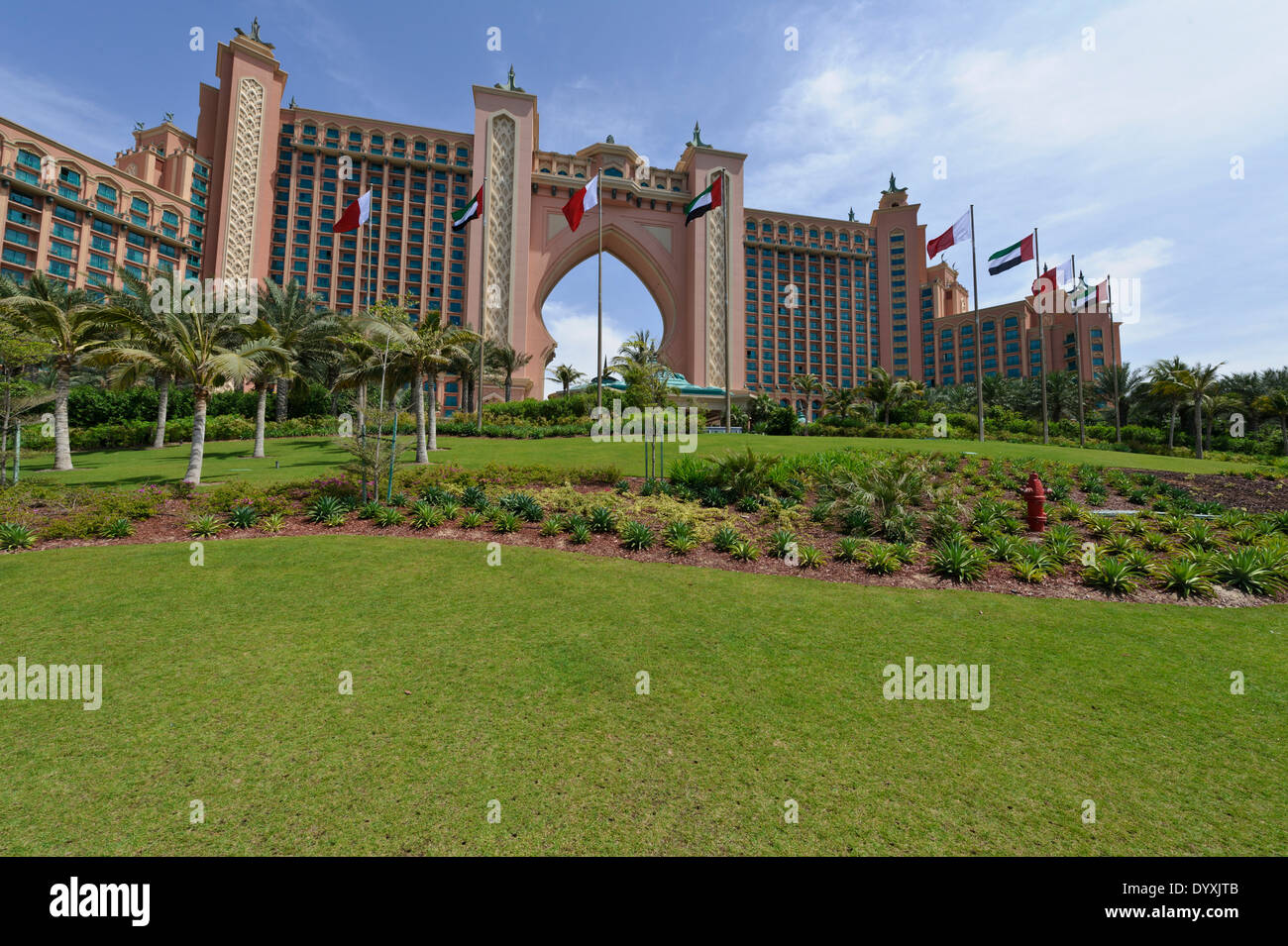 Atlantis, l'hôtel Palm, Dubai, Émirats arabes unis, ÉMIRATS ARABES UNIS. Banque D'Images