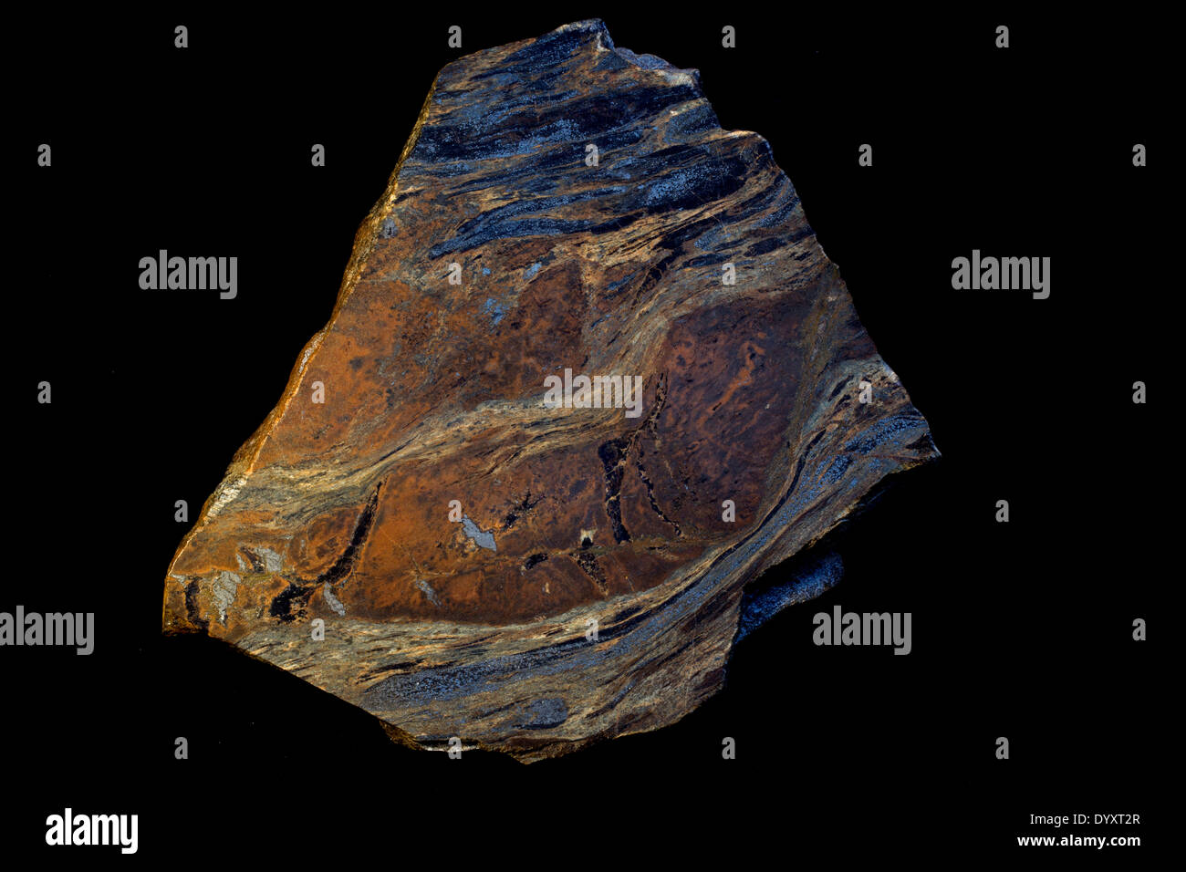 Byan bastnasite, Obo, Chine, minerai de terres rares, de cérium contenant , également avec le lanthane Banque D'Images