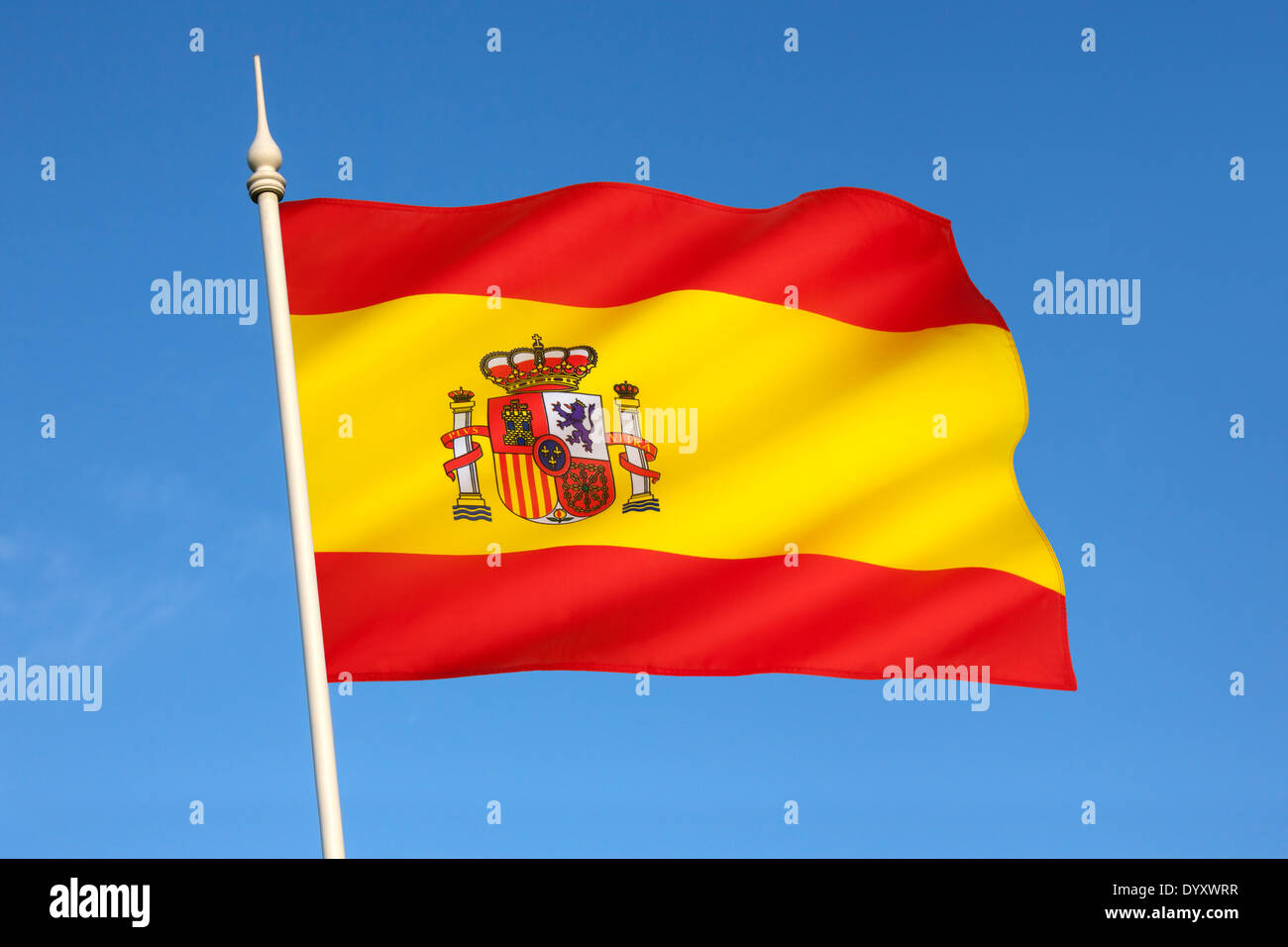 Le Drapeau National De L Espagne Photo Stock Alamy