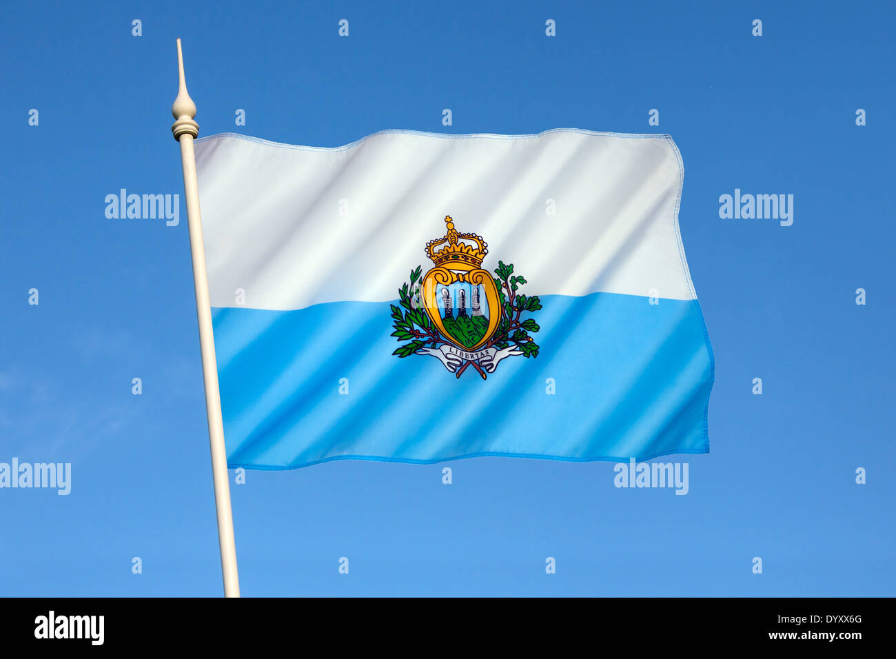 République de Saint-Marin. Banque D'Images