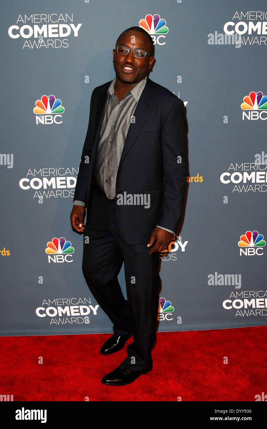 Hannibal Buress comédien assiste à l'American Comedy Awards au Hammerstein Ballroom le 26 avril 2014 à New York. Banque D'Images