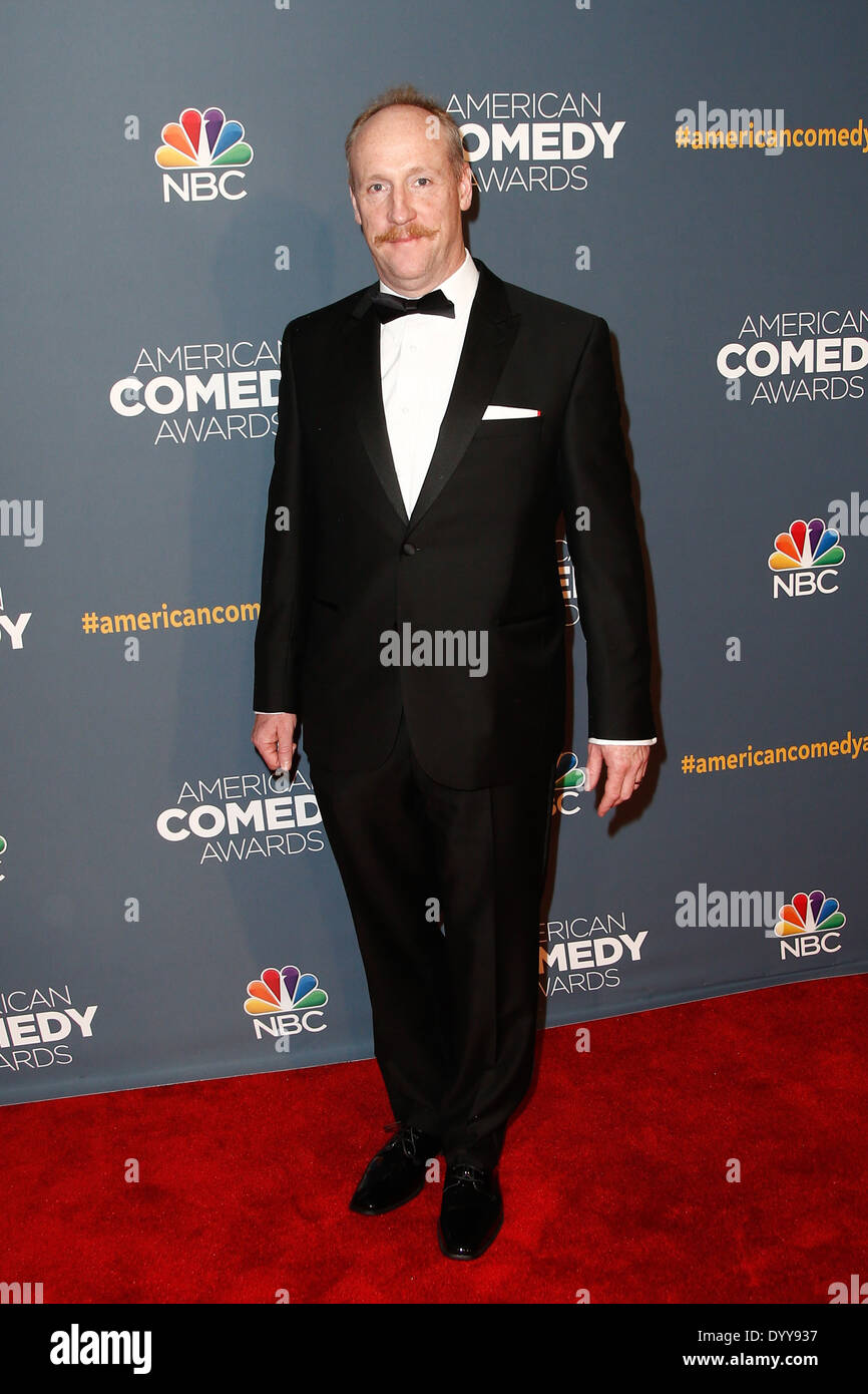 Le comédien Matt Walsh participe à l'American Comedy Awards au Hammerstein Ballroom le 26 avril 2014 à New York. Banque D'Images