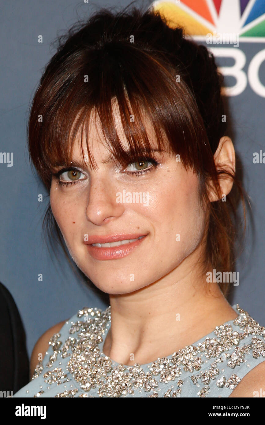 L'actrice Lake Bell participe à l'American Comedy Awards au Hammerstein Ballroom le 26 avril 2014 à New York. Banque D'Images