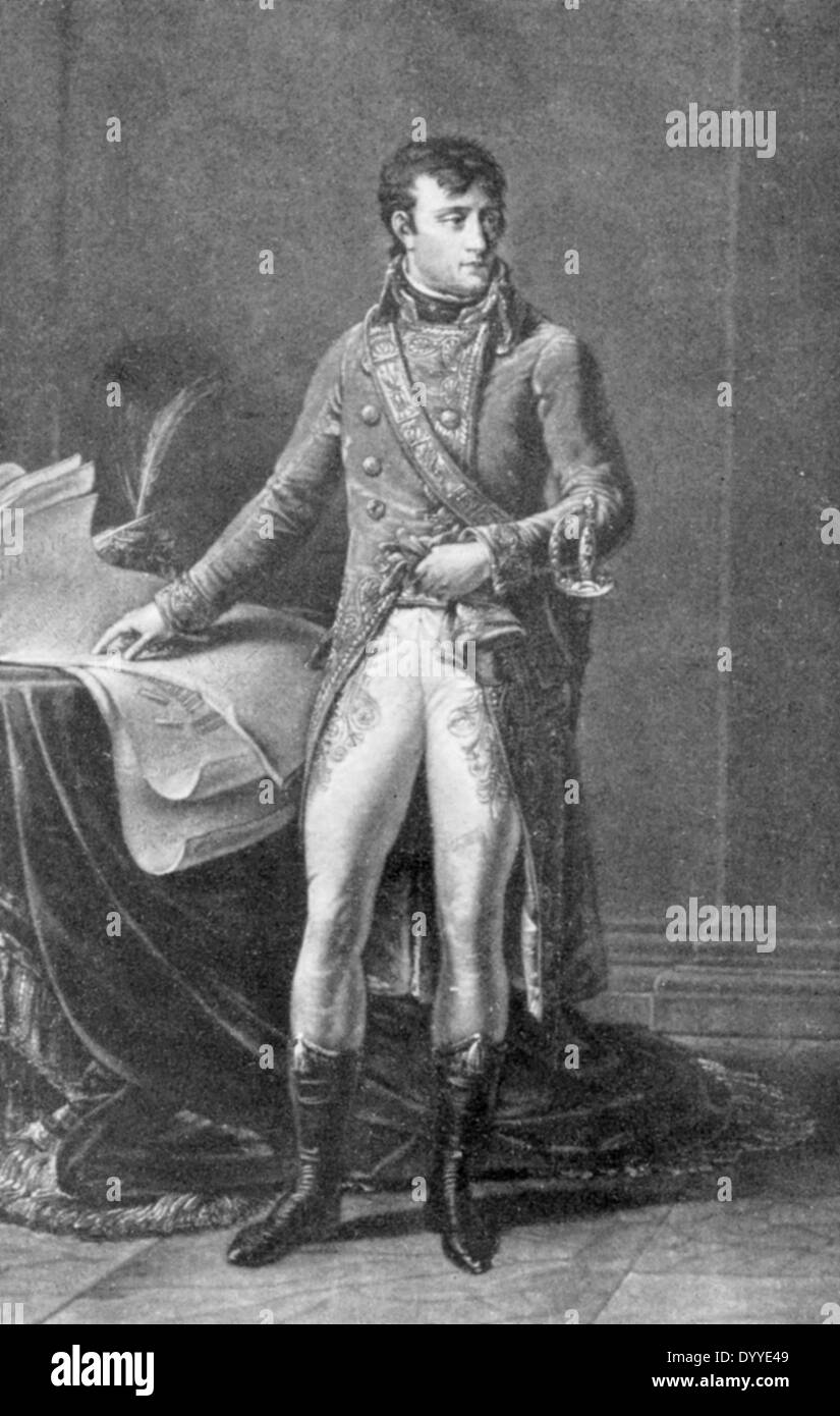 I. Napoléon Bonaparte Banque D'Images
