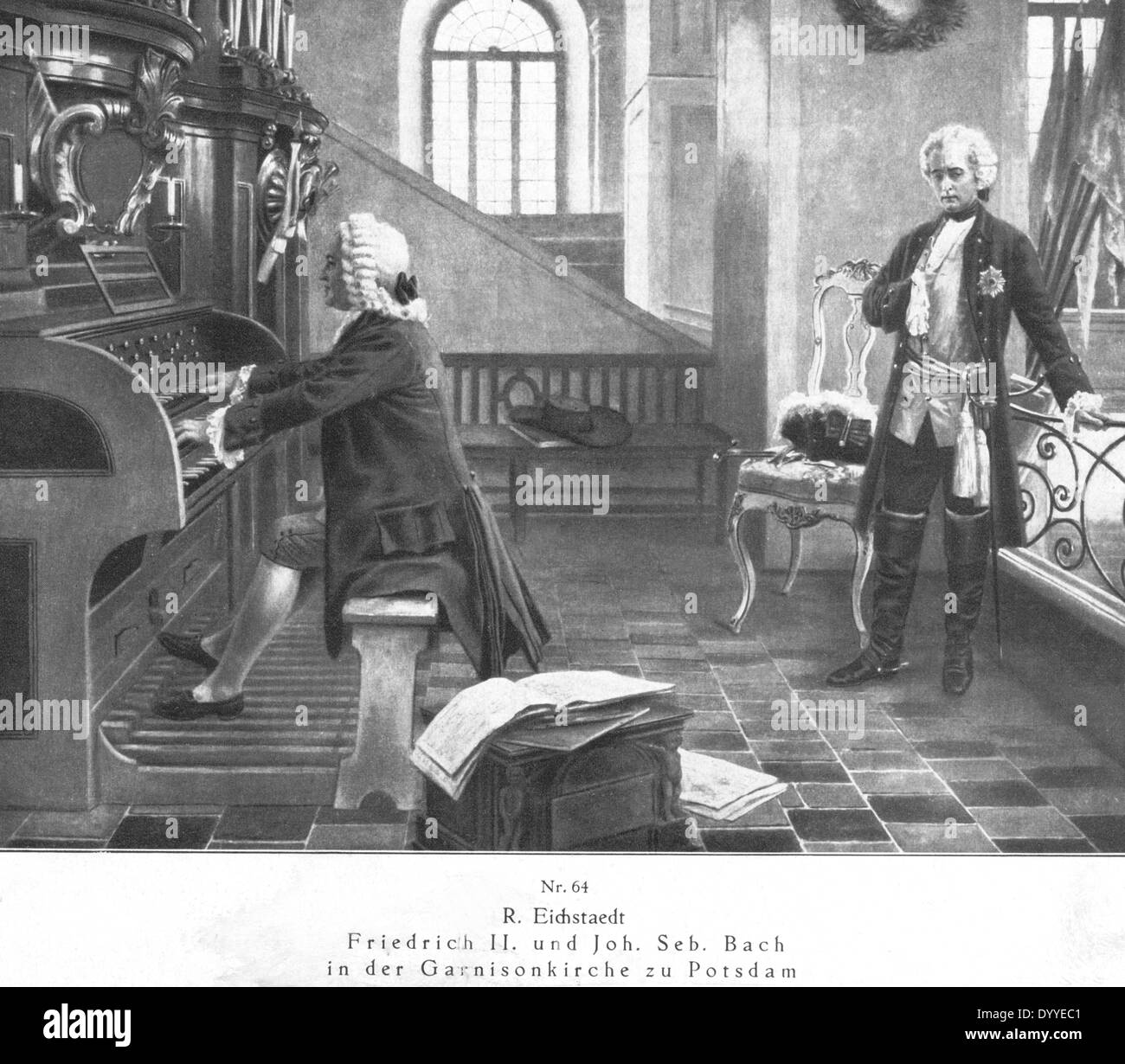 Johann Sebastian Bach Banque D'Images