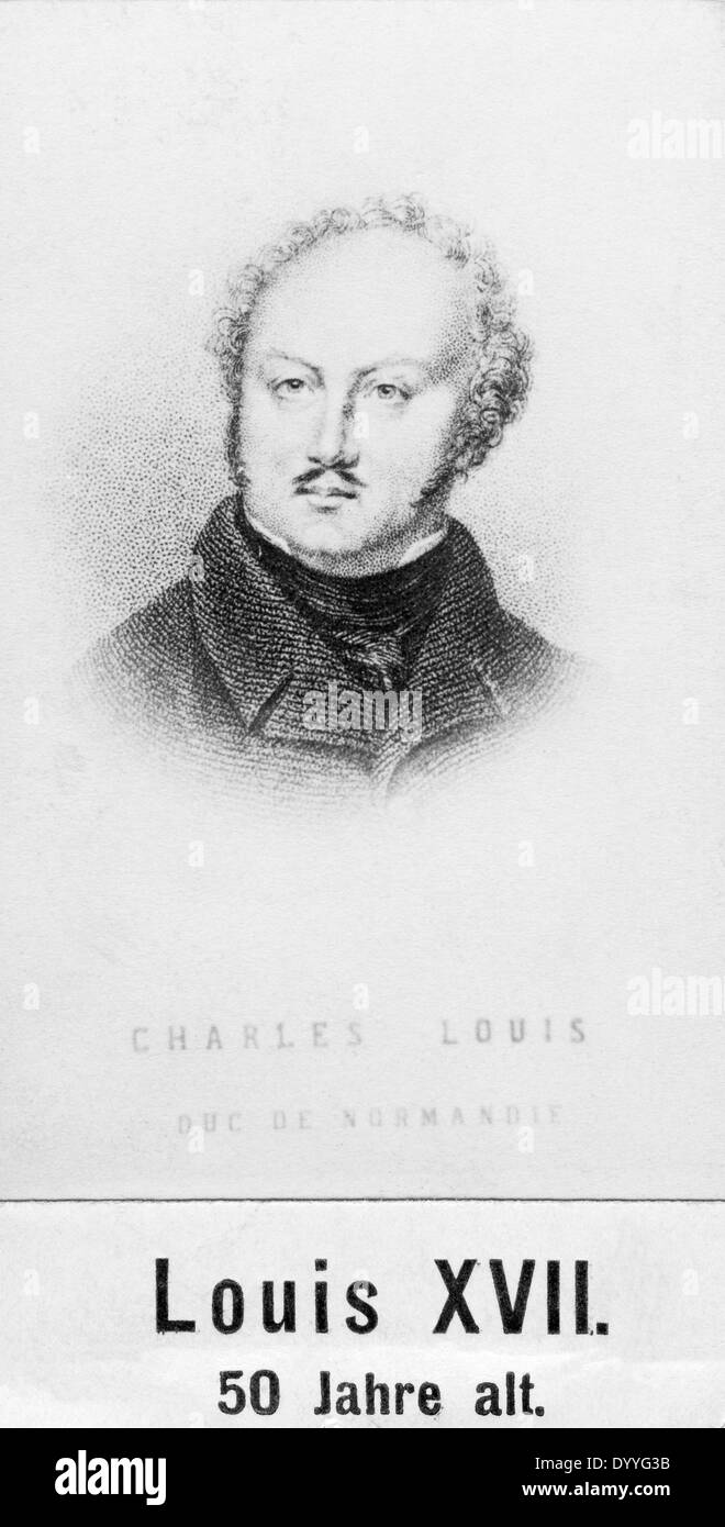 Louis XVII. Banque D'Images