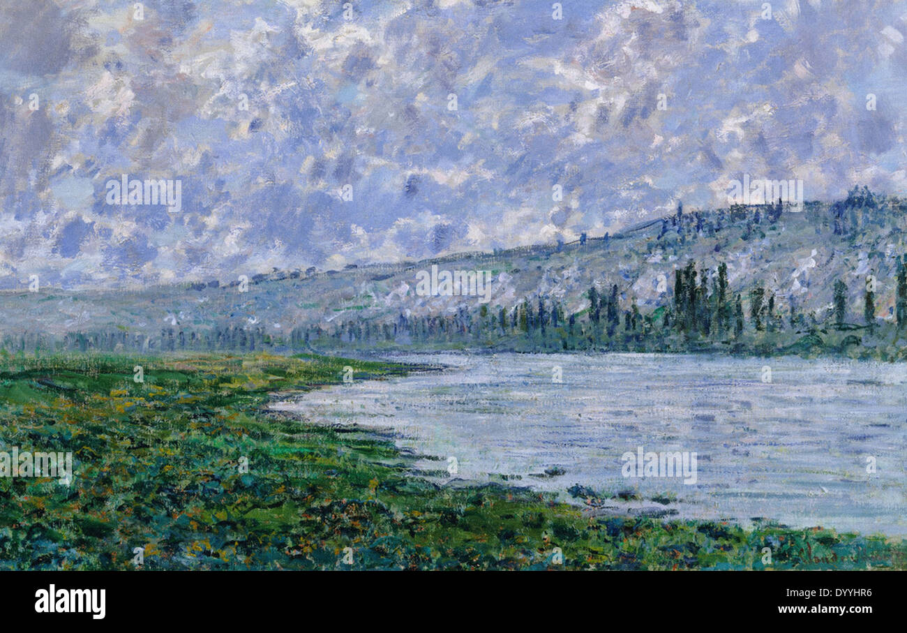 Claude monet la seine à vétheuil Banque de photographies et d’images à ...