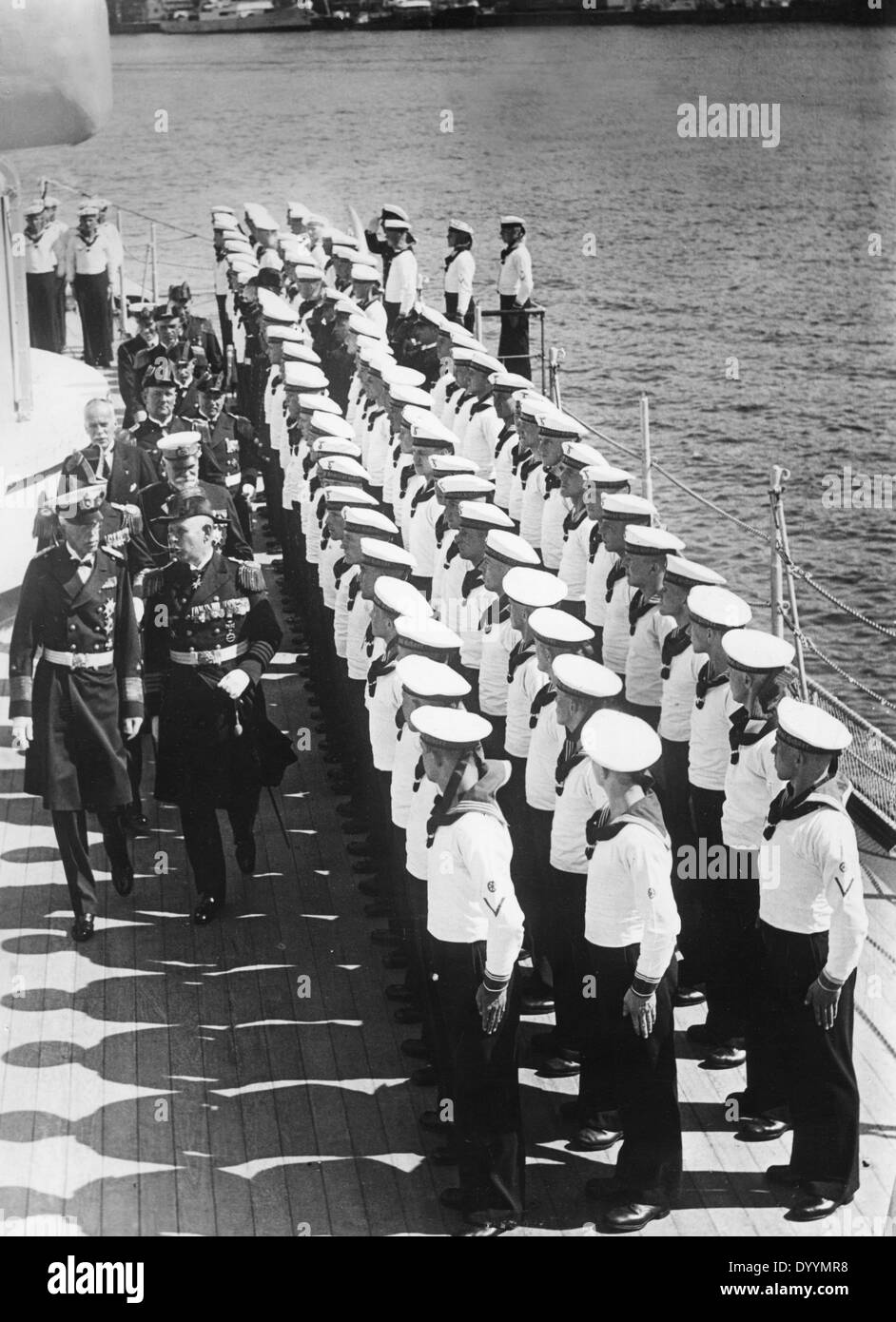 Gustav Adolf V. Banque D'Images